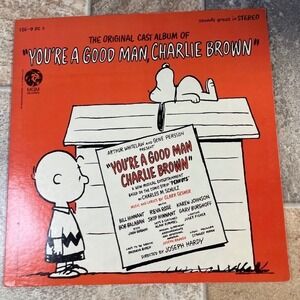 Youre A Good Man Charlie Brown Original Cast Album LP Vinyl MGM Records 1SE9